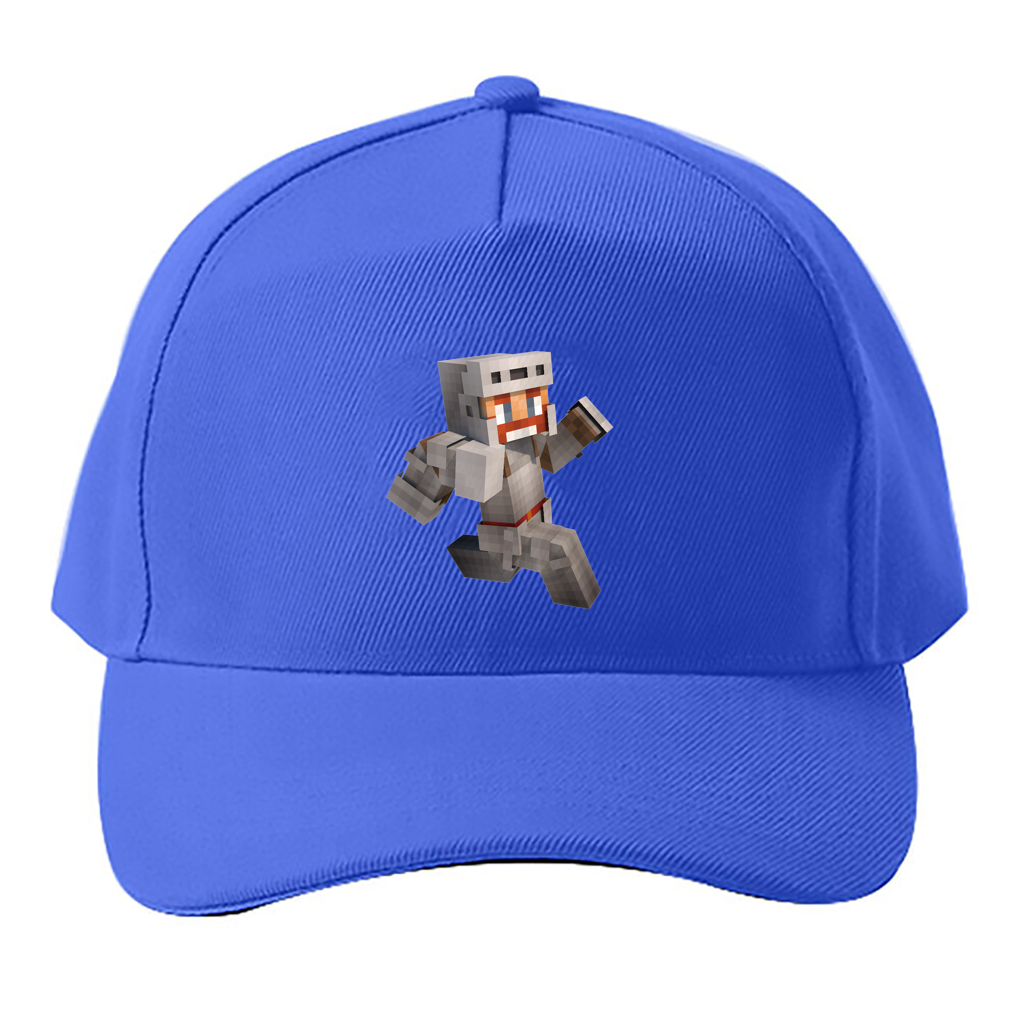 （画像用） マインクラフト ブロックの世界 Minecraft MC Block world ベースボールキャップ 綿100％ 男女兼用 帽子 スポーツ